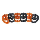 Banner Decorativo con Diseño de Calabaza para Halloween