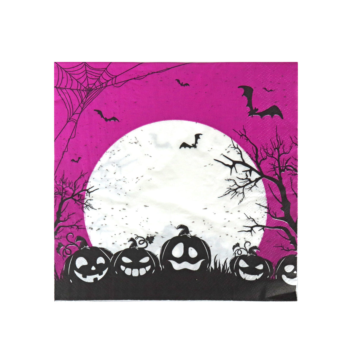 Servilletas Desechables para Fiesta de Halloween, color Morado