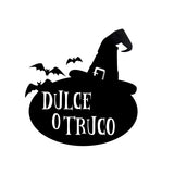 Sticker de Halloween para Decoración de Ventanas, "Dulce o Truco"