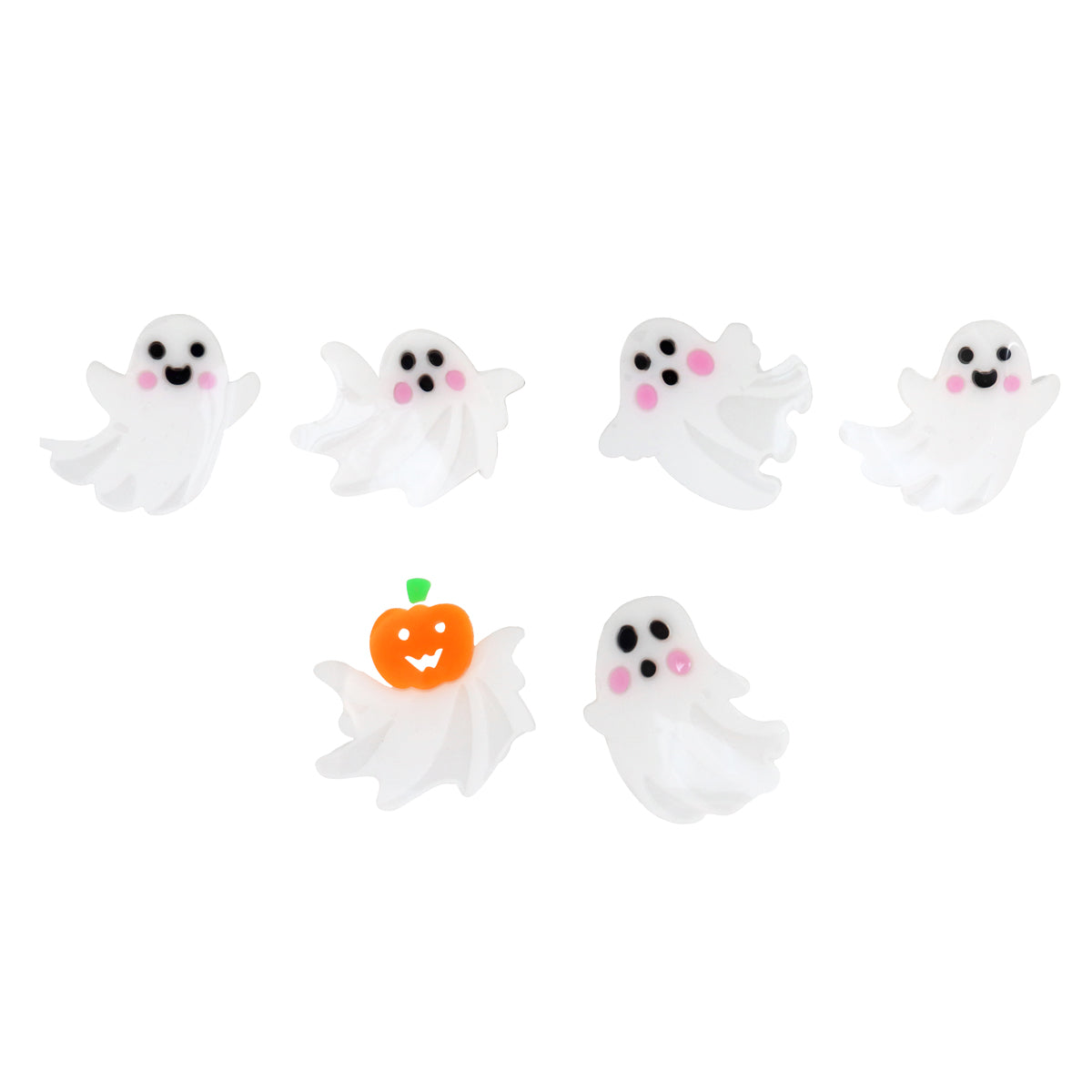 Stickers de Gel con Diseño de Fantasma para Halloween