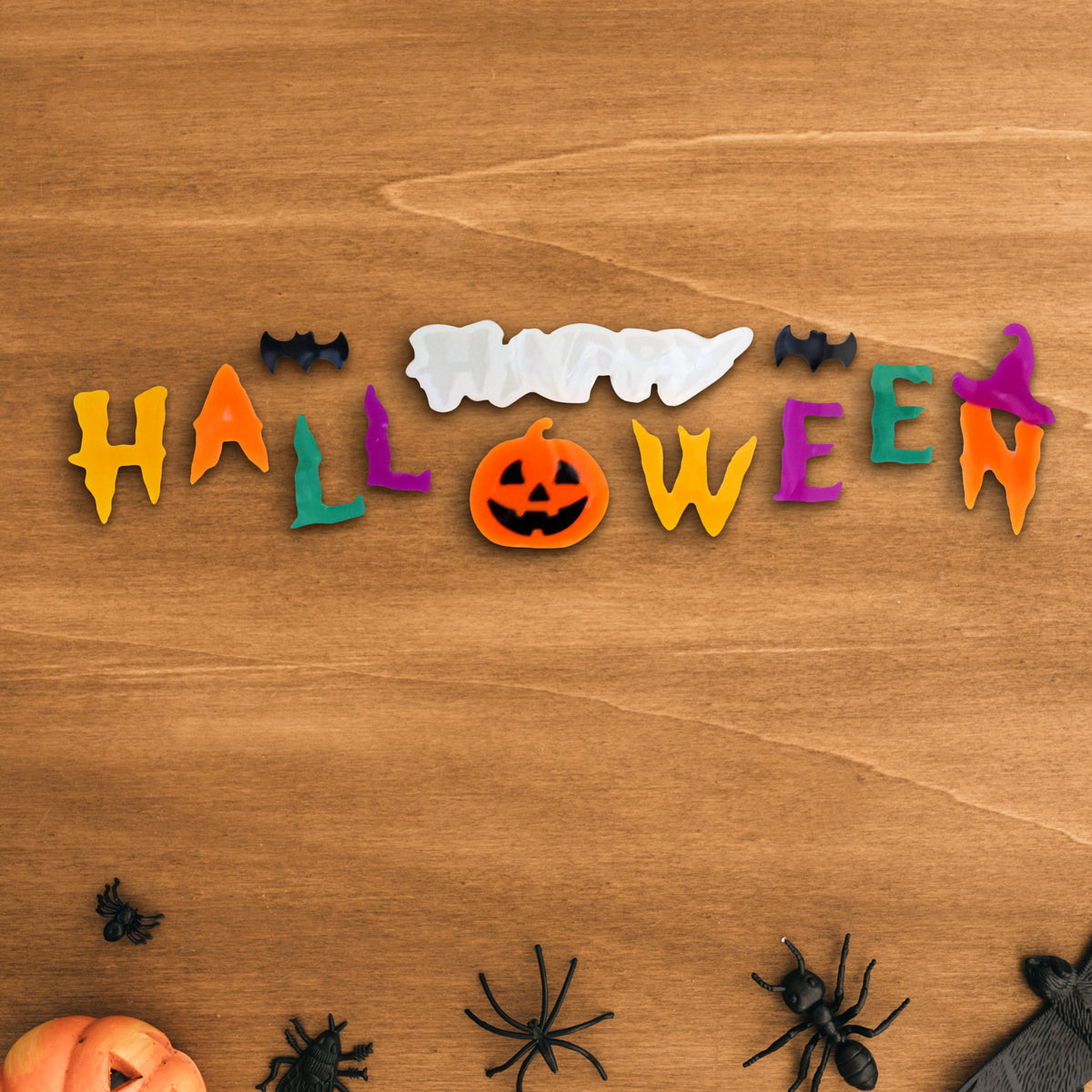 Stickers de Gel con Diseño de Halloween para Decoración