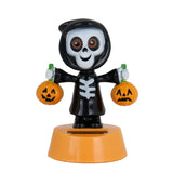 Figura Solar de Calavera con Base