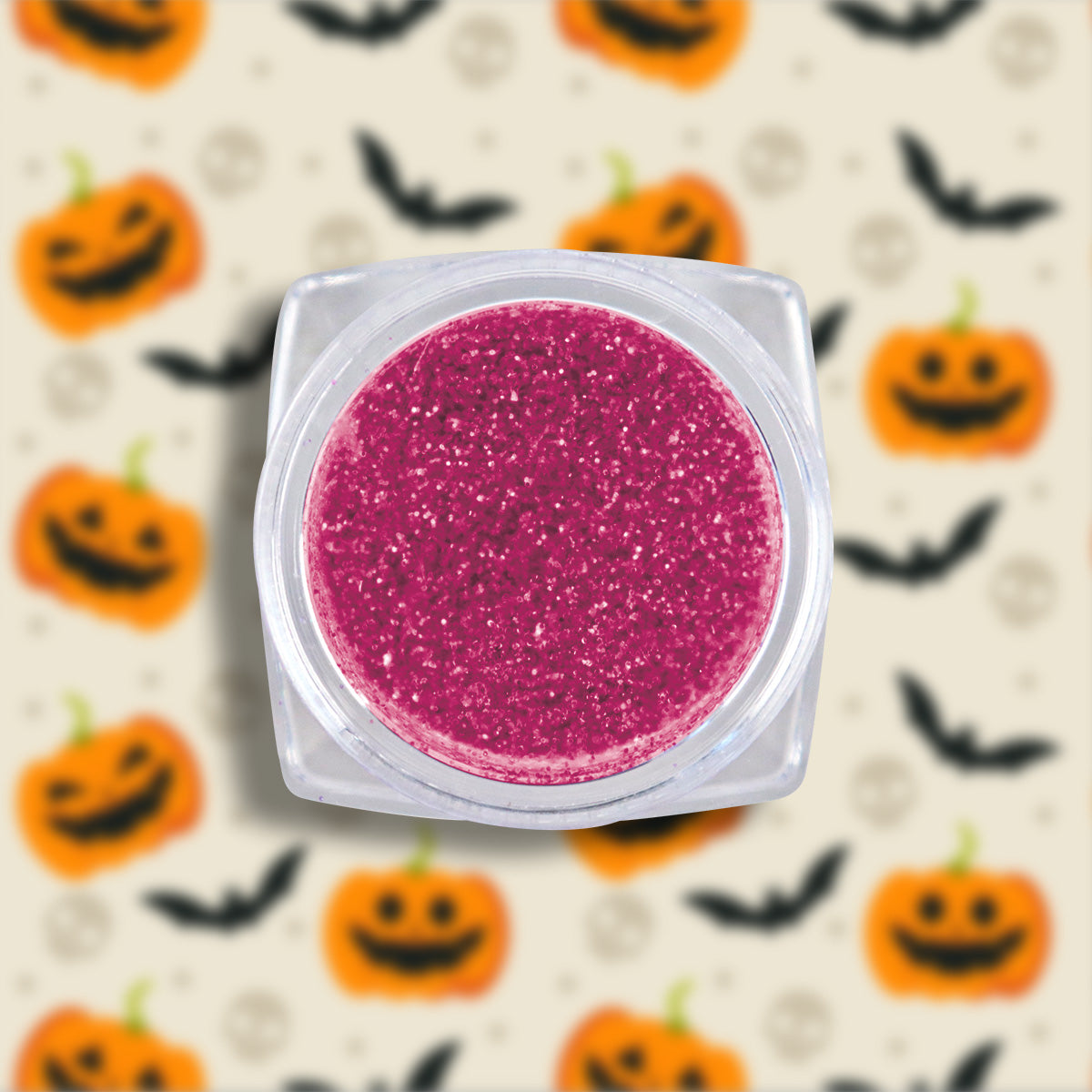 Glitter color Fucsia para Maquillaje de Halloween