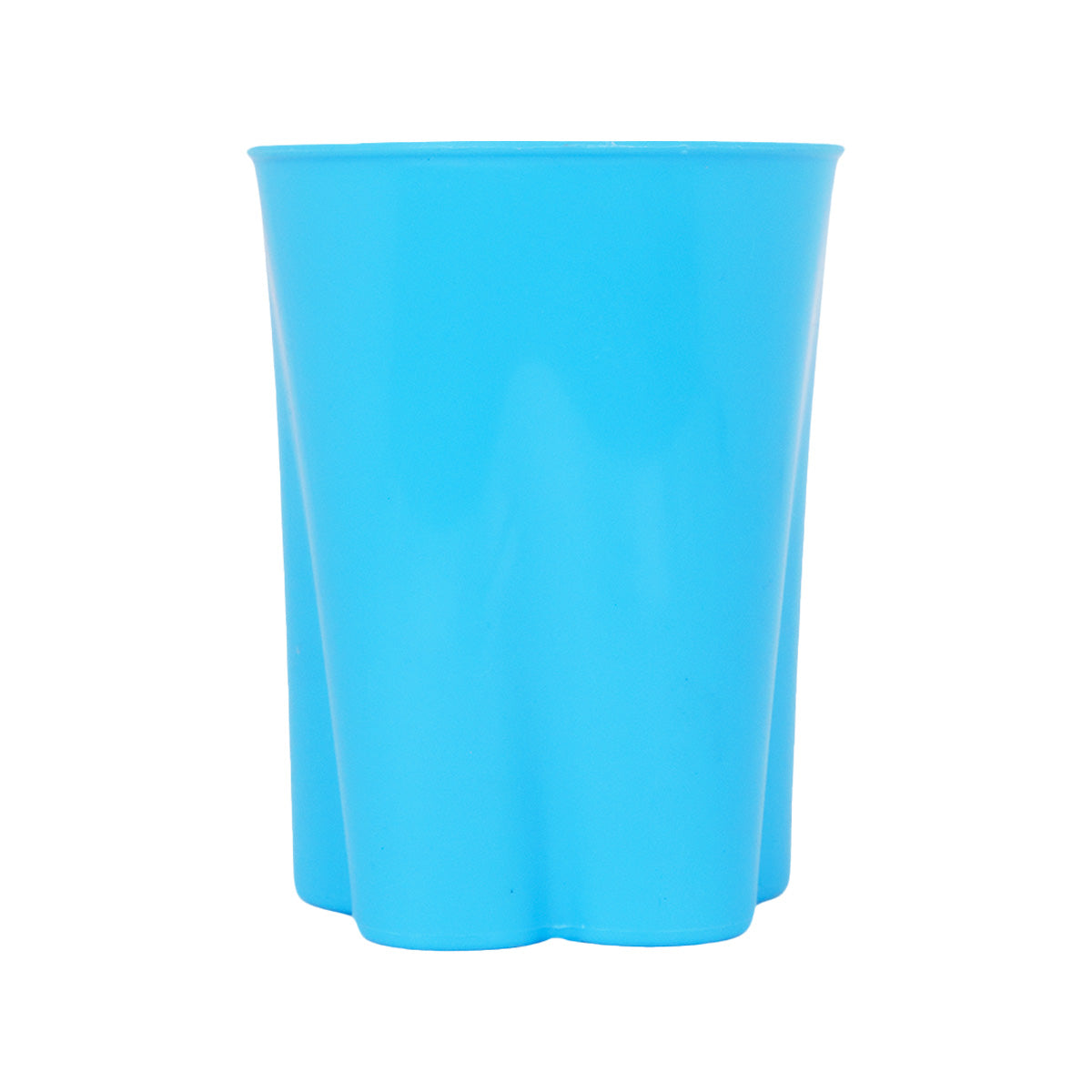 Vaso de Plástico con Diseño de Mariposa color Azul