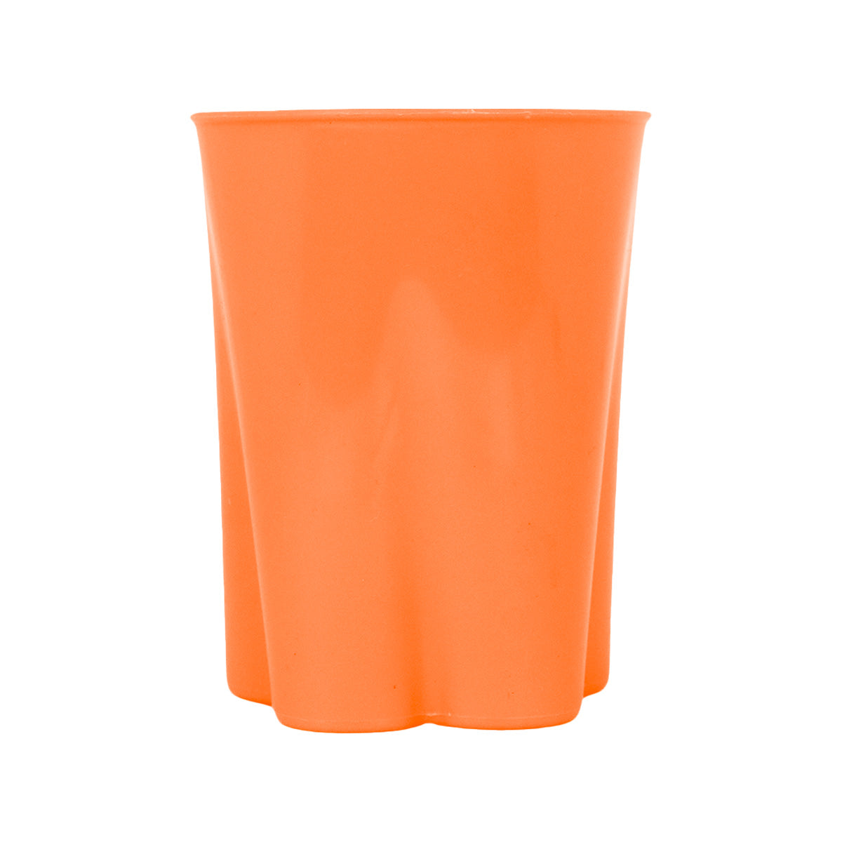 Vaso de Plástico con Diseño de Mariposa color Naranja