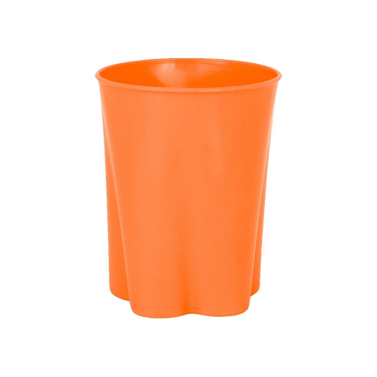 Vaso de Plástico con Diseño de Mariposa color Naranja