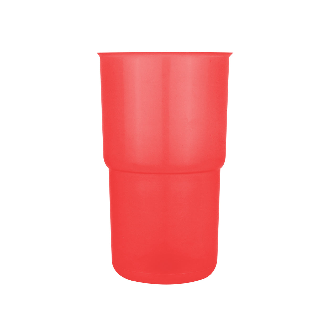 Vaso de Plástico, color Rojo, 1000ml