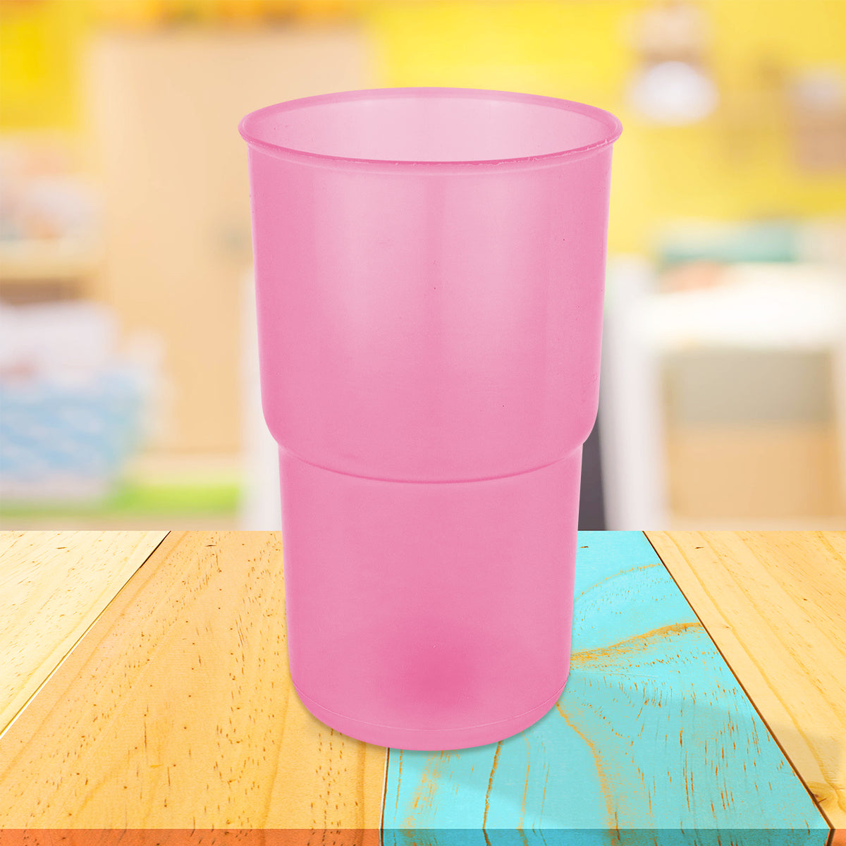 Vaso de Plástico, color Rosa, 1000ml