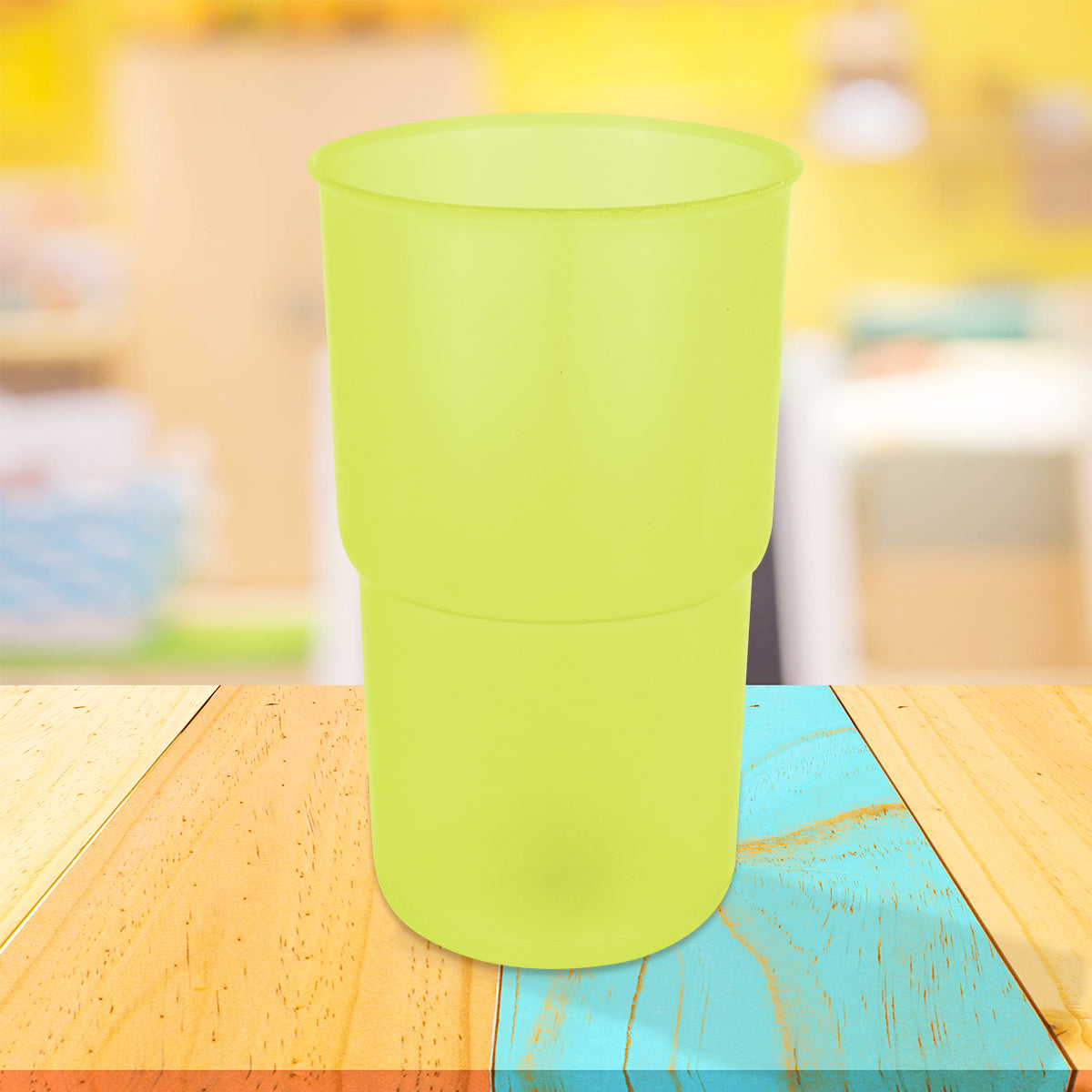 Vaso de Plástico, color Verde, 1000ml