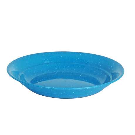 Plato Hondo de Plástico, Color Azul Turquesa