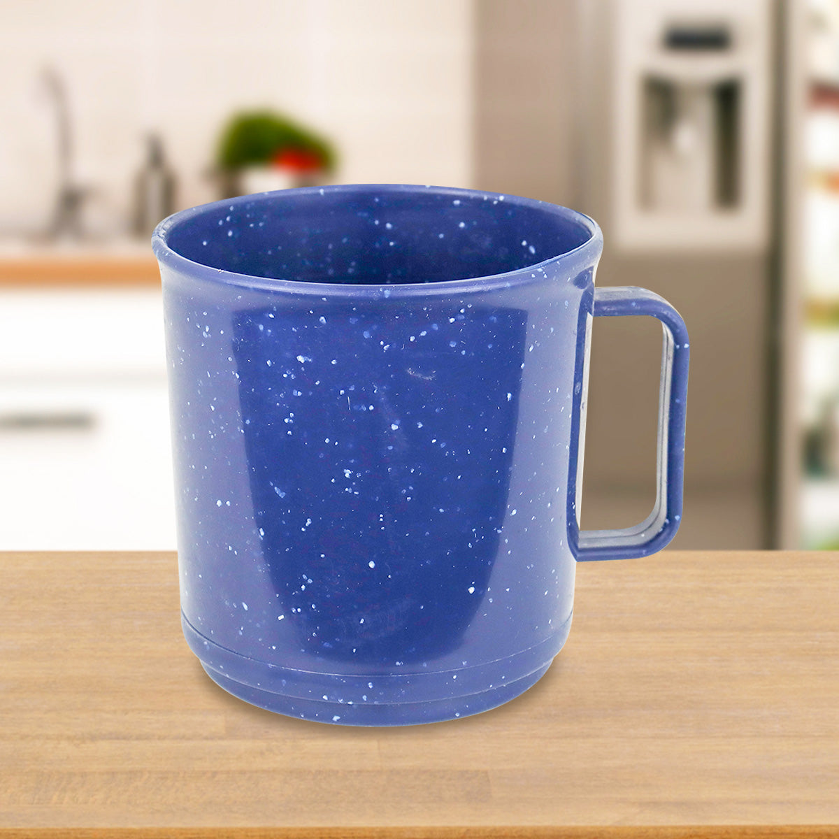 Taza de Plástico para Café, color Azul Marino