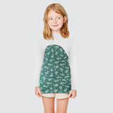 Conjunto de Blusa con Vestido para Niña, color Verde