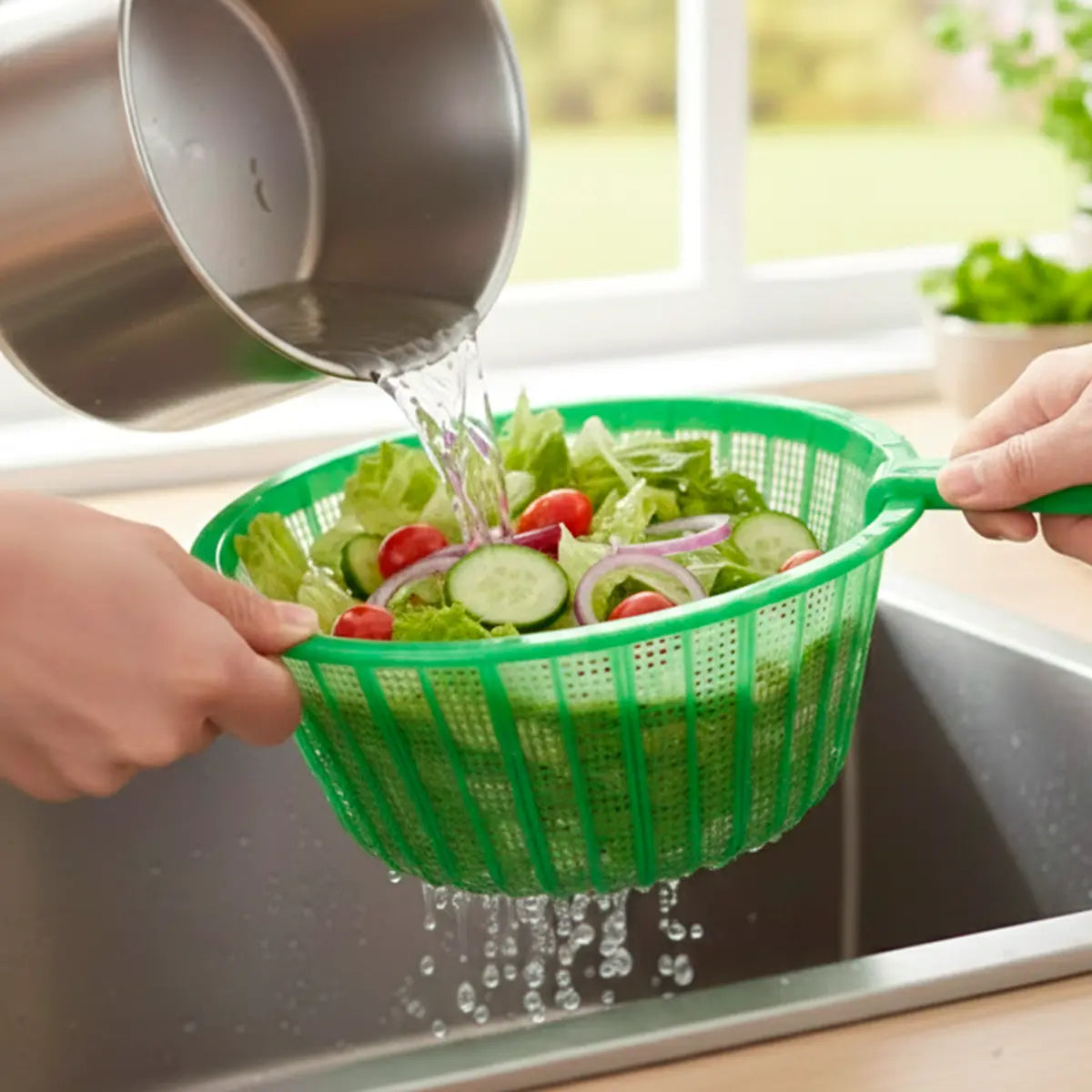 Colador, Color Verde