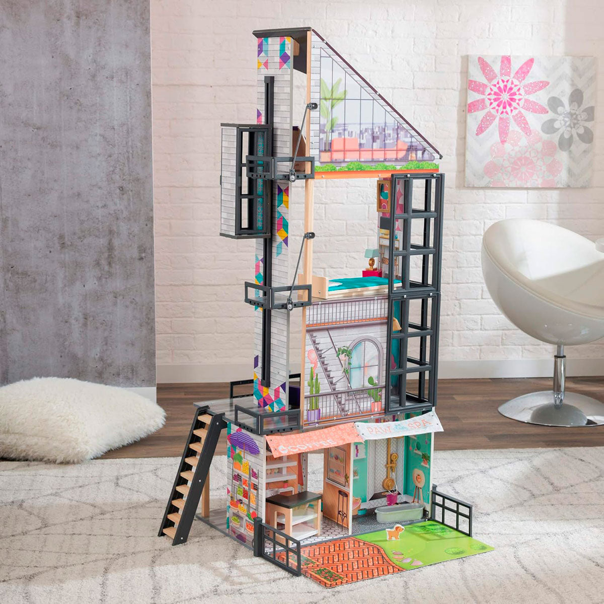 Casa de Muñecas Bianca City Life, KidKraft