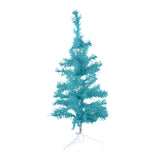 Mini Árbol de Navidad color Aqua, 60 cm