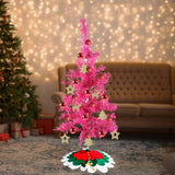 Mini Árbol de Navidad color Fucsia, 60 cm