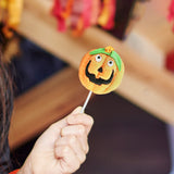 Paleta de Malvavisco en Forma de Calabaza