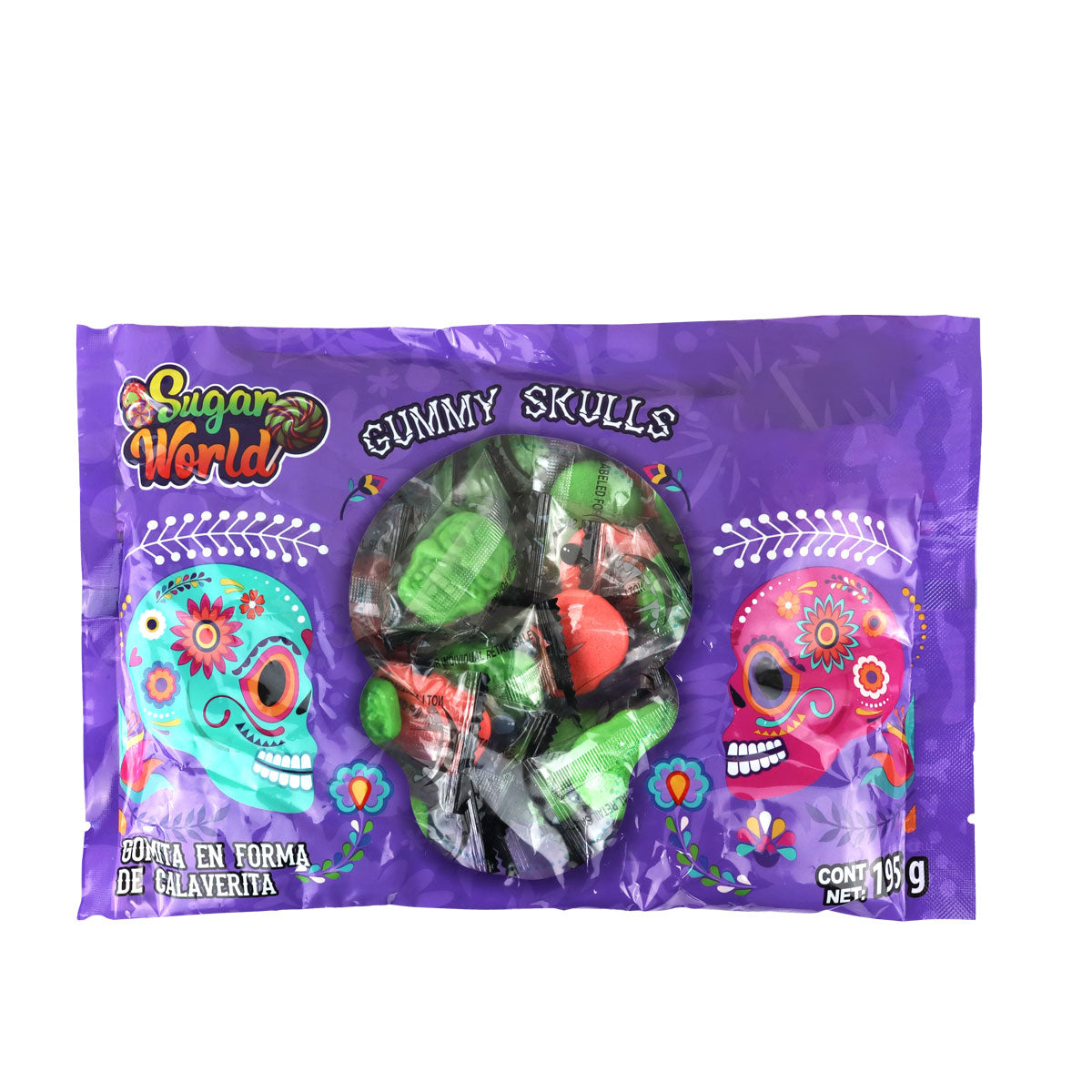 Gomitas en Forma de Calaverita, 195gr.