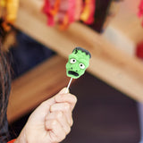 Paleta de Malvavisco con Diseño de Frankenstein