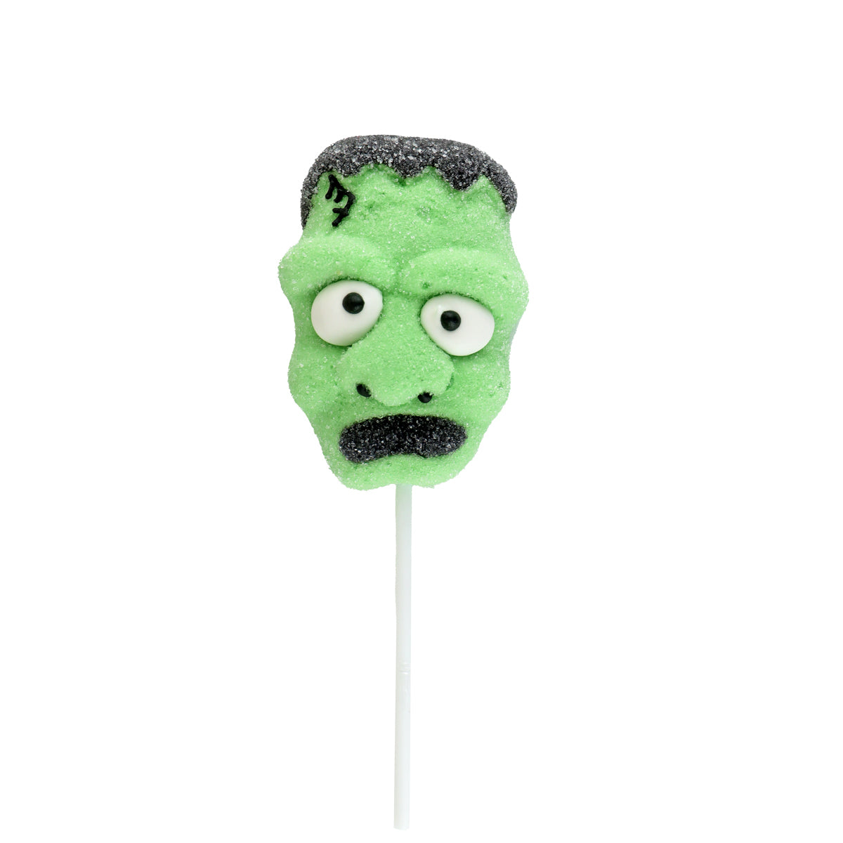 Paleta de Malvavisco con Diseño de Frankenstein