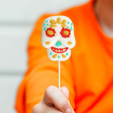 Paleta de Malvavisco con Diseño de Calavera 40gr.