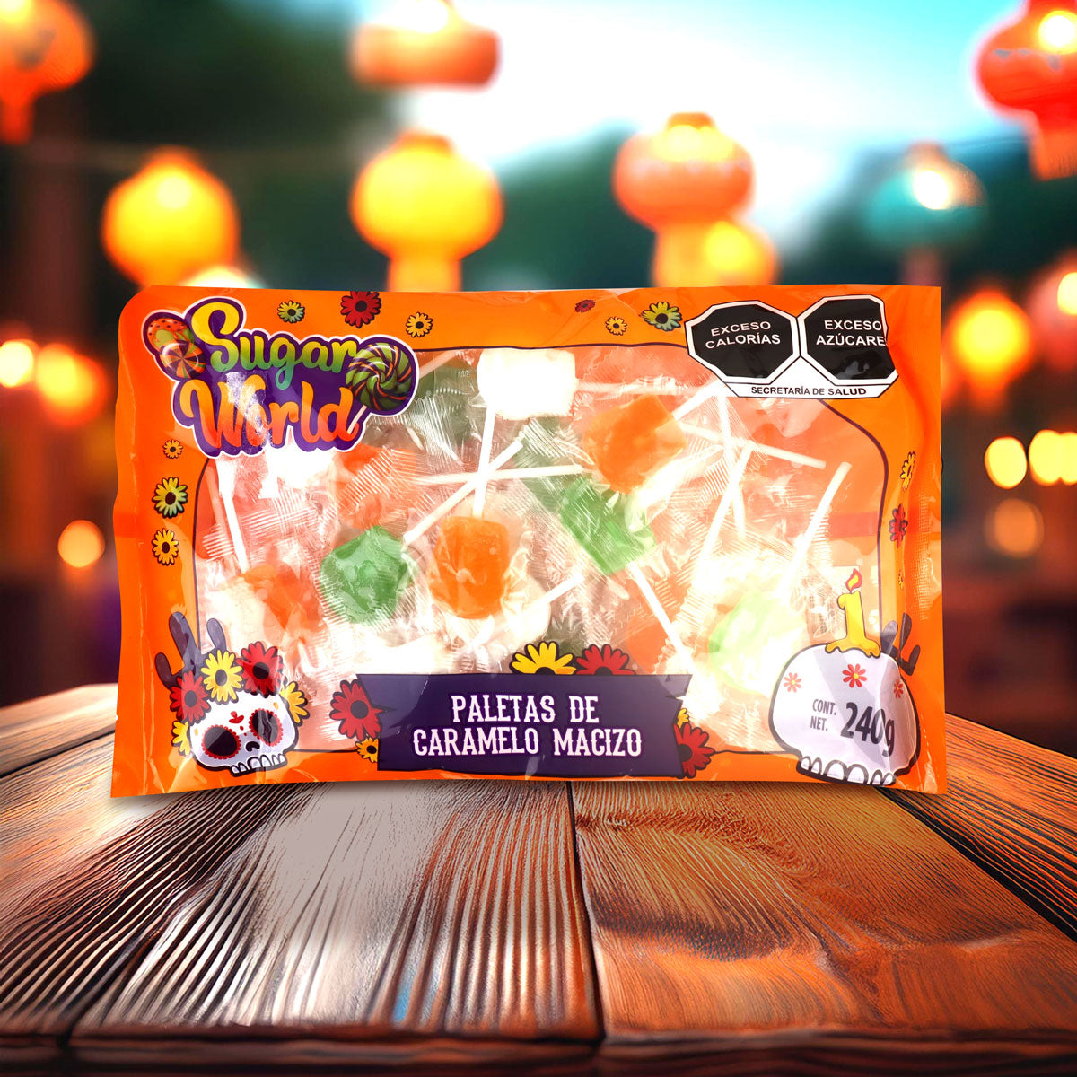 Kit de Calaverita: Dulce Magia de Halloween, Color Naranja