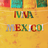 Banner Metálico para Fiestas Patrias, Viva México