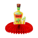 Centro de Mesa con Diseño de Fiestas Patrias, Tequila