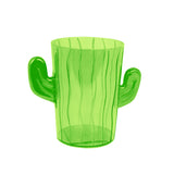 Vaso con Diseño de Cactus color Verde para Fiestas Patrias