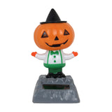 Figura Solar con Diseño de Calabaza