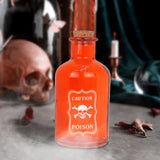 Botella de Vidrio para Halloween, Caution