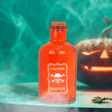 Botella de Vidrio para Halloween, Caution