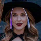 Extensiones de Cabello color Azul con Luz