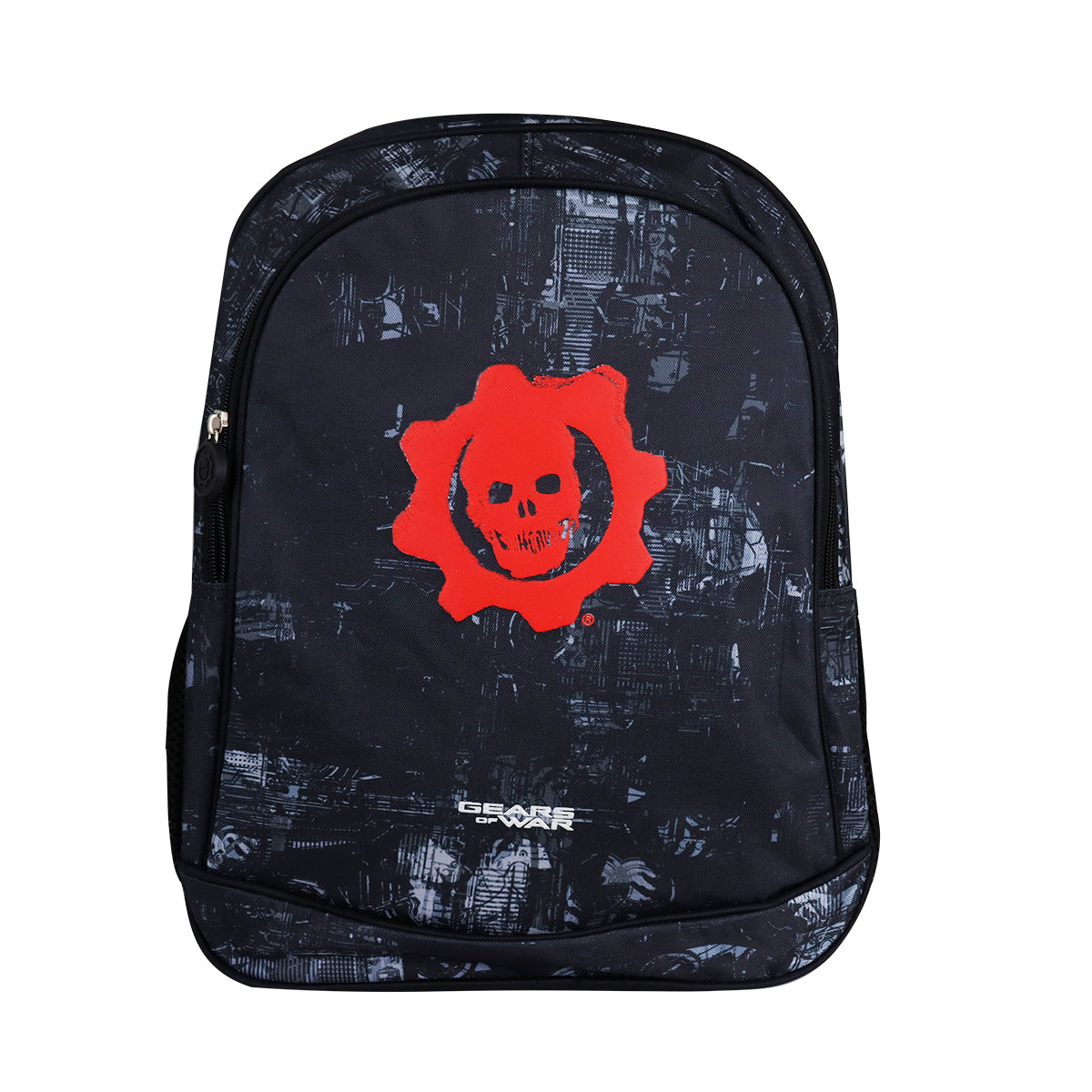 Mochila Clásica Escolar con Diseño de Gears of War, color Negro