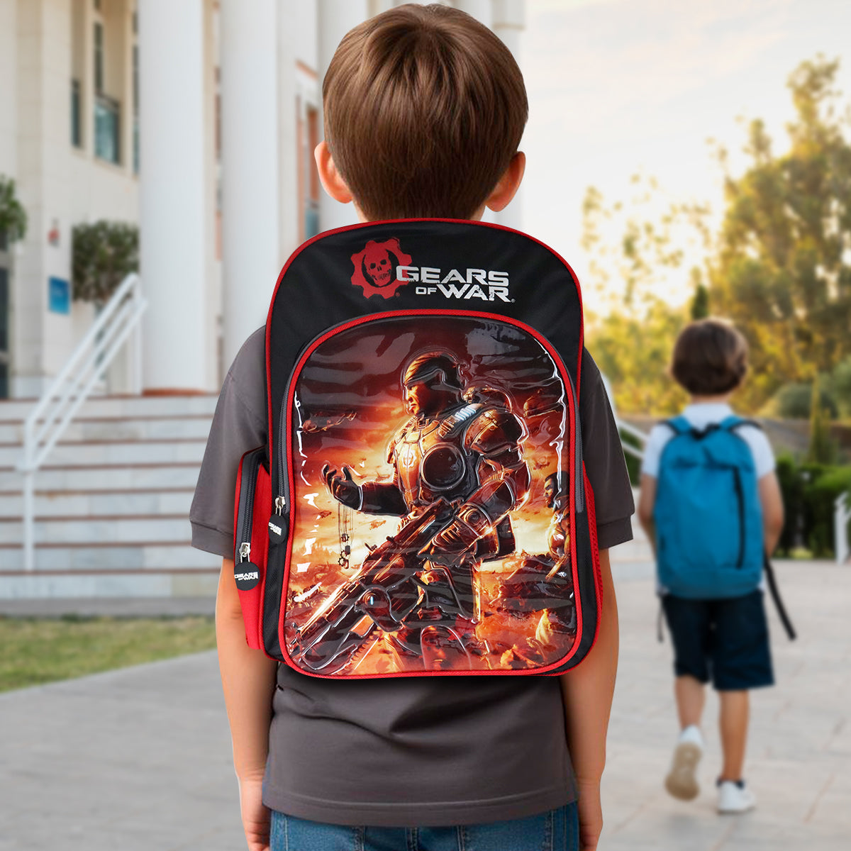 Mochila Escolar con Diseño de Gears of War, Soldado