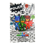 Block de Stickers con Diseño de PJMasks, Power