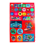 Block de Stickers con Diseño de PJMasks, Power