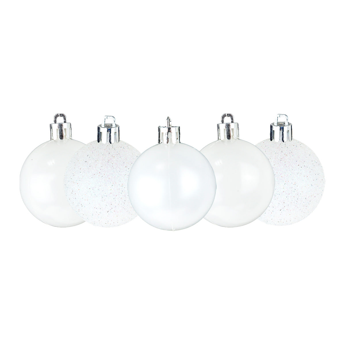 Esferas color Perla, 5pzas