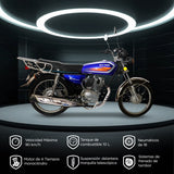 Motocicleta Kiwo KT-150L, color Azul
