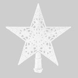 Estrella de Árbol, Glitter, Color Blanco
