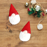 Ornamento en Forma de Gnomo Navideño color Rojo