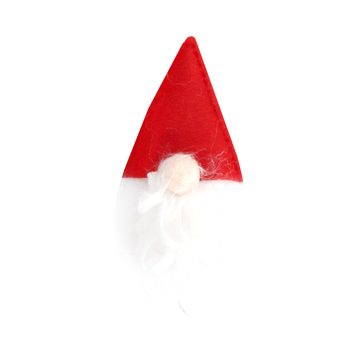 Ornamento en Forma de Gnomo Navideño color Rojo