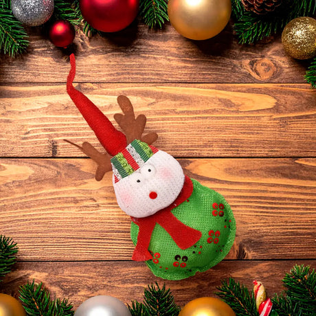 Ornamento en Forma de Duende Navideño