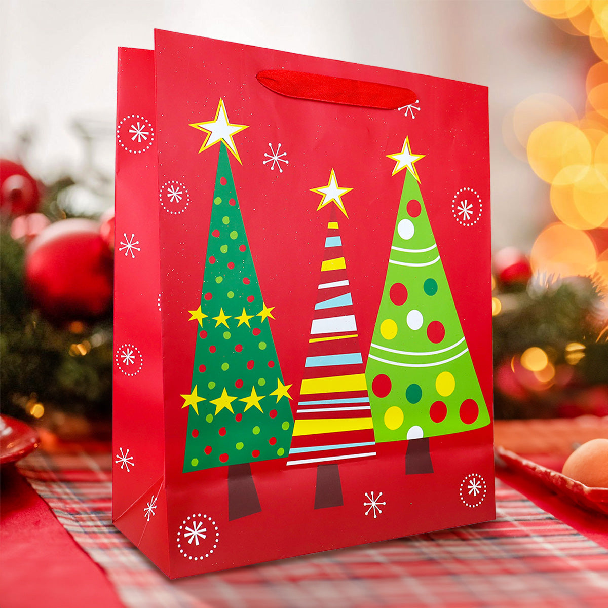 Bolsa de Regalo, Árboles Navideños