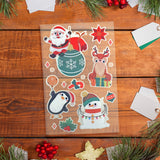 Stickers con Diseño Navideño, Esfera