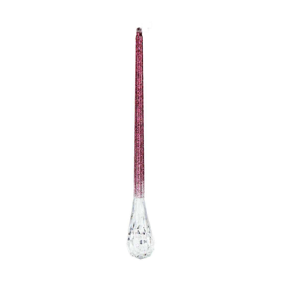 Ornamento Colgante con Forma de Gota de Diamante color Morado