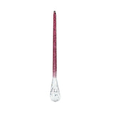 Ornamento Colgante con Forma de Gota de Diamante color Morado