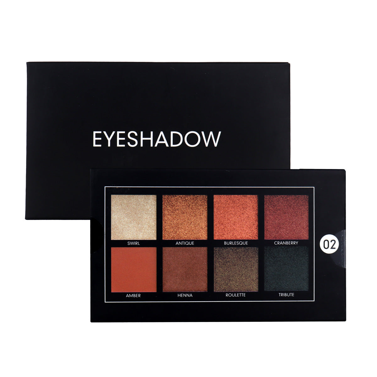 Paleta de Sombras con 8 tonos