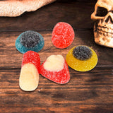 Gomitas con Sabor Ácido en Forma de Partes del Cuerpo