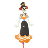 Estaca Decorativa con Diseño de Catrina